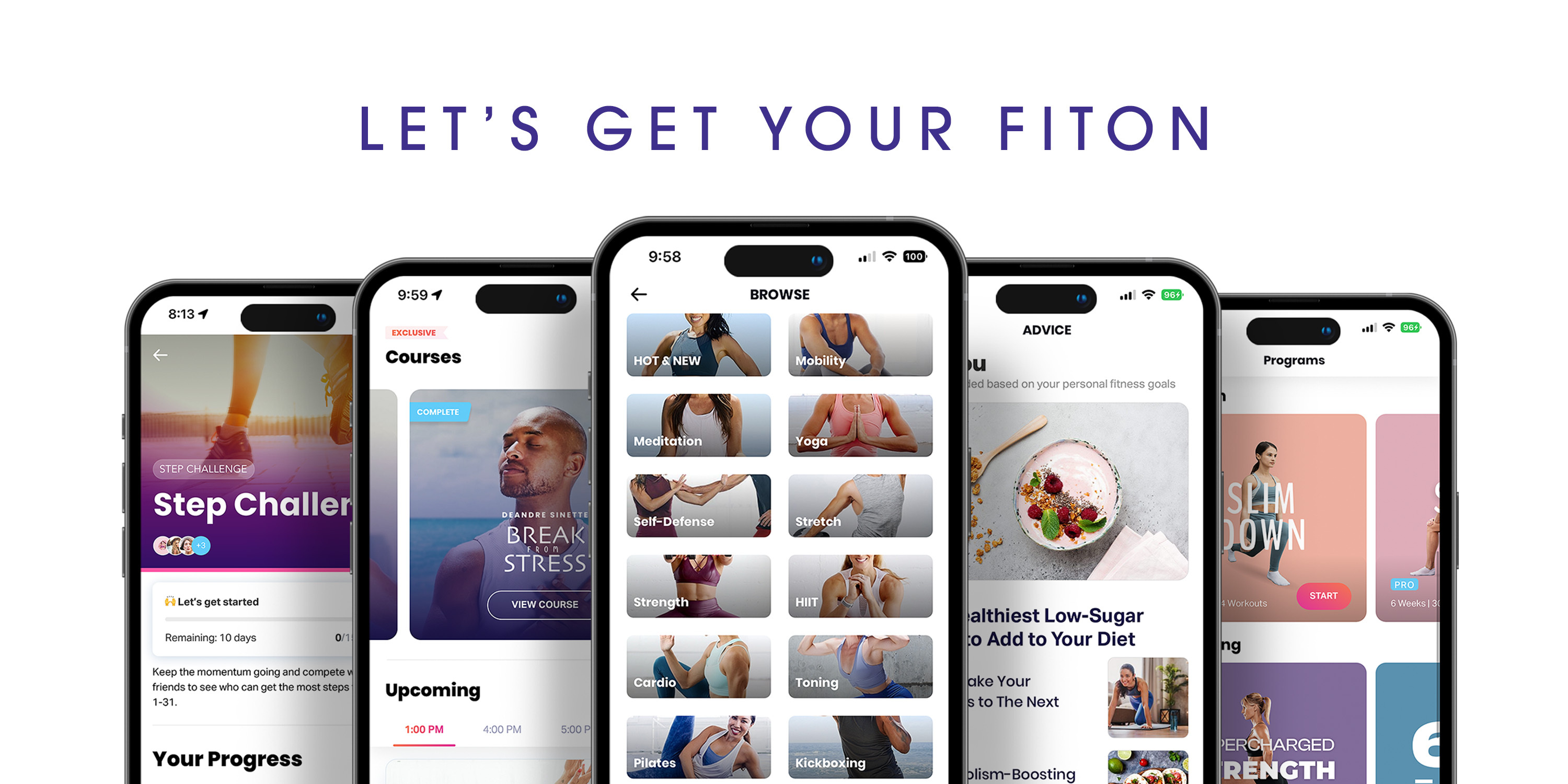 mobile images for fiton product application